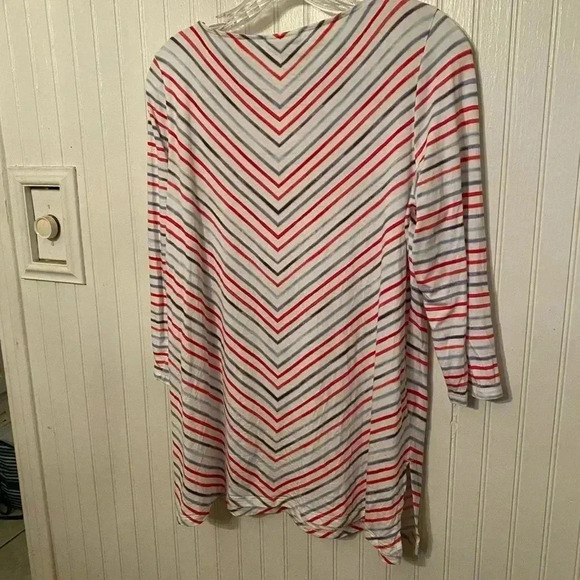 J. Jill chevron super soft tunic - Picture 4 of 6
